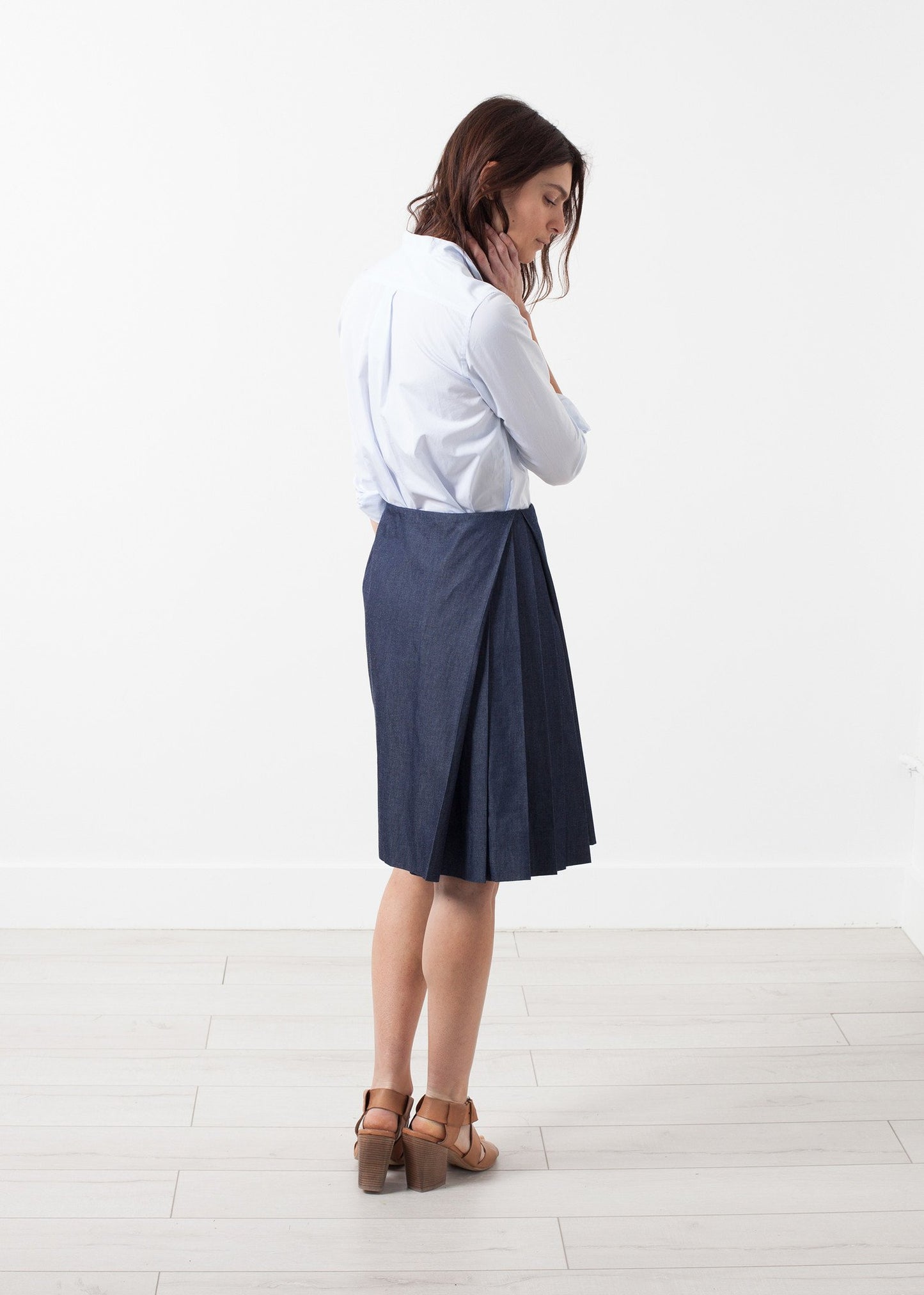 Side Pleat Skirt