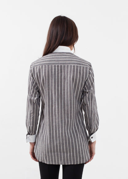 Striped Tuxedo Shirt